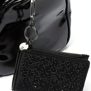 Victoria's Secret Black Keychain Wallet